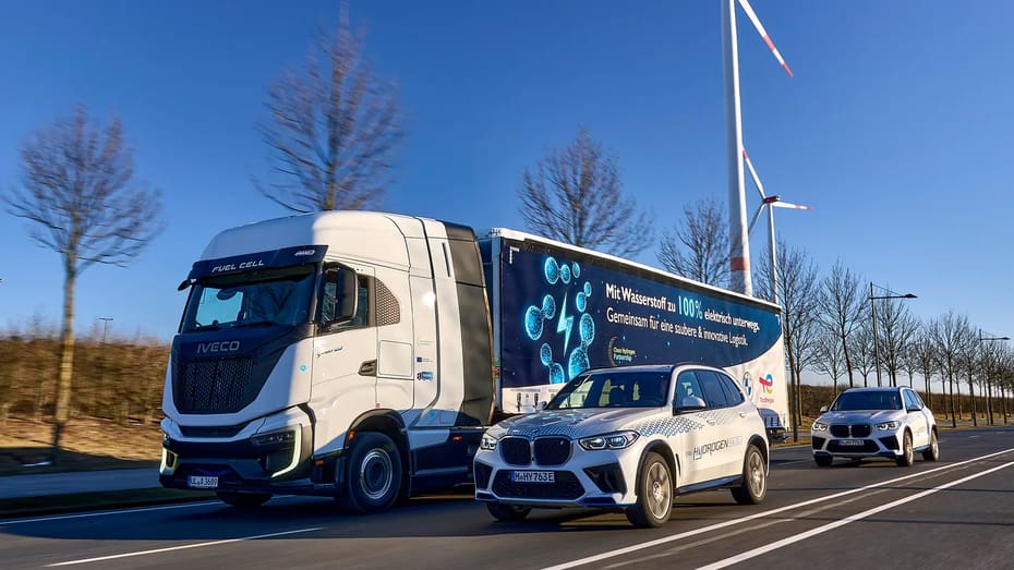 hydrogen powered vehicles